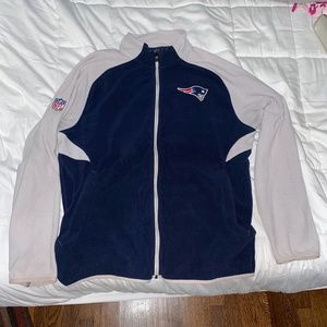 Reebok New England Patriots Zip Up Fleece - Size M